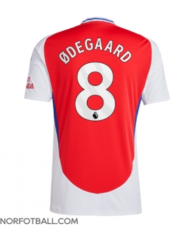 Billige Fotballdrakt Arsenal Martin Odegaard #8 Replika Hjemmedrakt 2024-25 Kortermet